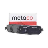 METACO 3010-196 (2K5698451A / 2K5698451B / 2K5698451C) колодки тормозные задние дисковые к-кт Skoda (Шкода) Octavia