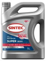 SINTEC Масло Моторное Super 3000 10W-40 Sg/Cd 5Л (Акция 5Л По Цене 4Л) Sintec 600301