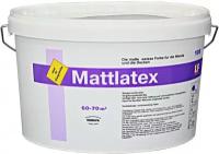 Derufa Mattlatex / Деруфа Матлатекс - Матовая, белая, влагостойкая дисперсионная краска для стен и потолков База А 14кг