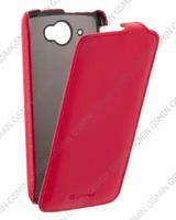 Кожаный чехол для Lenovo S920 Armor Case "Full" (Красный)