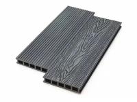 Террасная доска Timberdeck из ДПК Графит Pro 3D 165x32x6000mm