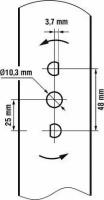 Нож для газонокосилки 40 см ECO (LG-X2008)