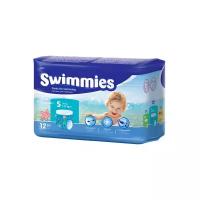 Трусики-подгузники для плавания Swimmies (7-13 кг), 12 шт