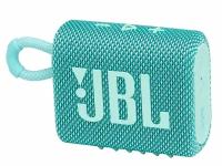 JBL GO 3 портативная А/С: 4,2W RMS, BT 5.1, до 5 часов, 0,21 кг, цвет бирюзовый