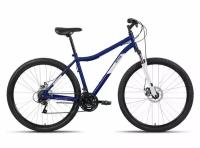 Велосипед Altair MTB HT 29 2.0 D (2022) (Велосипед ALTAIR MTB HT 29 2.0 D (29" 21 ск. рост. 21") 2022, темно-синий/серебристый, RBK22AL29180)