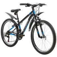 Подростковый горный (MTB) велосипед Stinger Stinger Element STD 24 (2020) рама 12" Черный