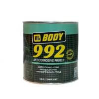 Грунт аэрозольный BODY 992 1К (5100299200) алкидный чёрный (0.4 л.) BODY-992-AER-BK-0.4