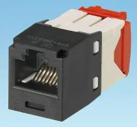 Модуль Panduit CJ5E88TGBL информационный Mini-ComRJ45 кат.5E UTP черн. (упак.:1шт)