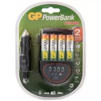 Зарядное устройство GP PowerBank PB50 + 4AA 2700 mAh, PB50GS270CA-2CR4