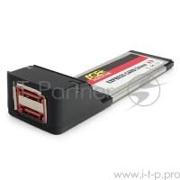 Контроллер eSATAII AgeStar as-eces2-s, Expresscard, порты: 2 х внешн. eSATAII (silicon 3132 chip) 56