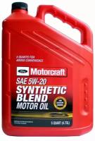 масло моторное motorcraft synthetic blend 5w-20 4,73 л xo-5w20-5q3sp