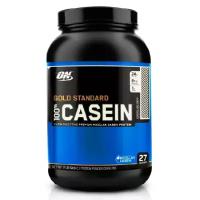 Optimum Nutrition 100% Casein Protein, 908 г (Ваниль)