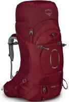 Рюкзак женский туристический Osprey Ariel 65 Claret Red