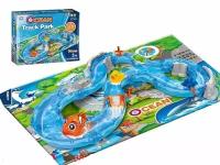 Водная игра"Океан"(водяной трек,74 дет,3 игрушки)в коробке