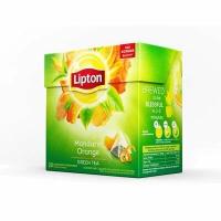 Чай Lipton Green Mandarin Orange зеленый 20 пакетиков, 330321