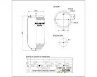 Пневмоподушка без стакана schmitz/36318p Airtech 36318P Weweler: US06318F 123072