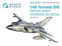 QD+48054 3D Декаль интерьера кабины Tornado IDS German (Revell) (с 3D-печатными деталями)