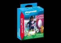 Конструктор Playmobil Футболист с воротами 70875