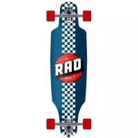 Лонгборд RAD CHECKER STRIPE DROP THROUGH LONGBOARD NAVY/WHITE SS21