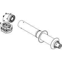 Горизонтальный комплект BUDERUS DN60/100, L=810