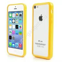 Бампер для iPhone 5C (желтый)