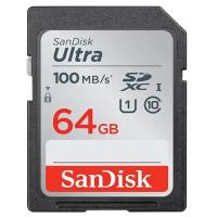 Карта памяти SDXC 64GB Sandisk Ultra Class 10 UHS-I 100 Мб/сек