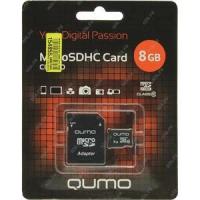 SD карта Qumo QM8GMICSDHC10