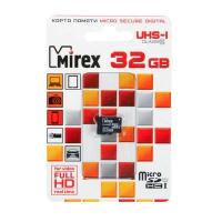 Карта памяти Mirex microSD, 32 Гб, SDHC, UHS-I, класс 10 Mirex 2927462