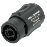 Neutrik NL4MMX переходник Speakon-Speakon, 4-контактный