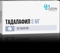 Тадалафил таблетки п/о плен. 5мг 28шт