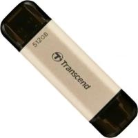 Transcend Флеш-накопитель Transcend USB Накопитель Transcend 128GB, JETFLASH USB3.2, TLC, High Speed, Type-C и Type A (420/400 МБ/с)