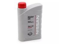 Масло NISSAN ENGINE OIL SAE 5W-40 1л (синтетика)