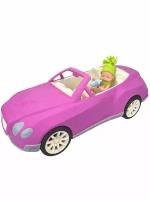 Машина детская, Кабриолет Нимфа, для барби, автомобиль для кукол, с пупсиком