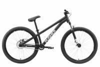 Велосипед горный Stark'22 Pusher-1 Single Speed рама 20" 2022 года черный/серый