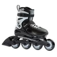 Раздвижные роликовые коньки Rollerblade Fury - 2021 Black/White р. 29-33