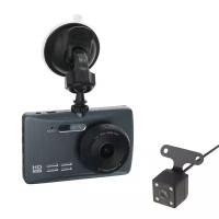 Видеорегистратор Cartage, 2 камеры, HD 1080P, IPS 3.5, обзор 120