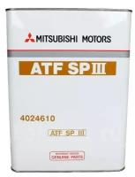 Трансмиссионное масло MITSUBISHI DIAQUEEN ATF SPIII. Арт. 4024610 (4Л)