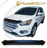 Дефлектор капота для Ford Kuga 2016-2019 Classic черный