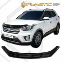 Дефлектор капота для Hyundai Creta 2016-2020 Classic черный