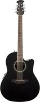 Ovation CS24-5 Celebrity Standard Mid Cutaway Black электроакустическая гитара с вырезом