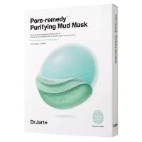 Обновляющая маска для лица с зеленой глиной DR JART+ PORE ∙ REMEDY PURIFYING MUD MASK