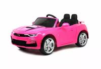 Детский электромобиль Chevrolet Camaro 2SS (HL558) розовый (RiverToys)