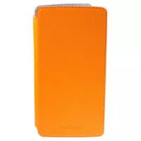Чехол для мобильного телефона Partner Book-case размер 4.2", оранжевый