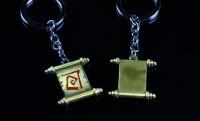 Dota 2 Town Portal Scroll Keychain