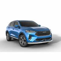 Защита переднего бампера d57 RIVAL, Haval F7 2019-н.в., с крепежом, R.9404.001