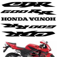 Комплект наклеек "HONDA CBR600RR" CRAZY IRON (Белый)