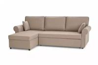 Угловой диван-кровать Hoff Рейн, универсальный угол, цвет бежевый