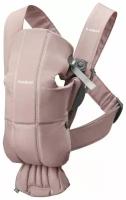 Эргорюкзак BabyBjorn Mini Cotton, Dusty Pink