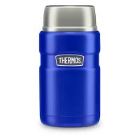 Термос из нерж. стали в комплекте с ложкой тм THERMOS SK3020-BL 0.710L