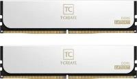 Оперативная память DDR5 Team Group TEAMGROUP T-Create Expert 64GB (2x32GB) 6000MHz CL34 (34-44-44-84) 1.3V White (CTCWD564G6000HC34BDC01)